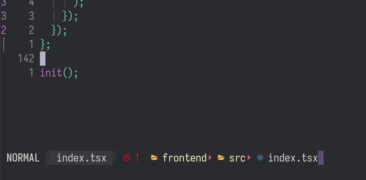 Small colored box appearing at top-level of file · Issue #879 · nvimdev ...