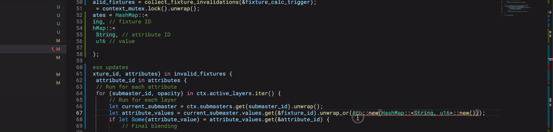 Info panel scrolling mov