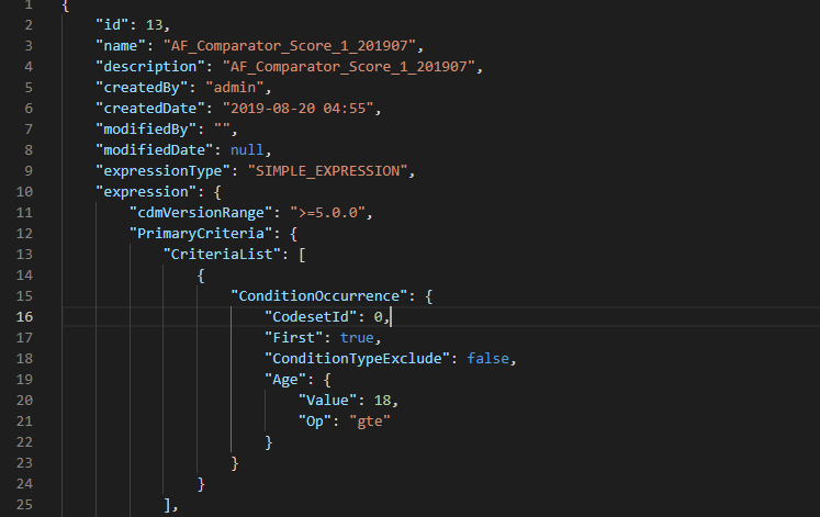 Error while saving cohort definition · Issue #1301 · OHDSI/WebAPI · GitHub