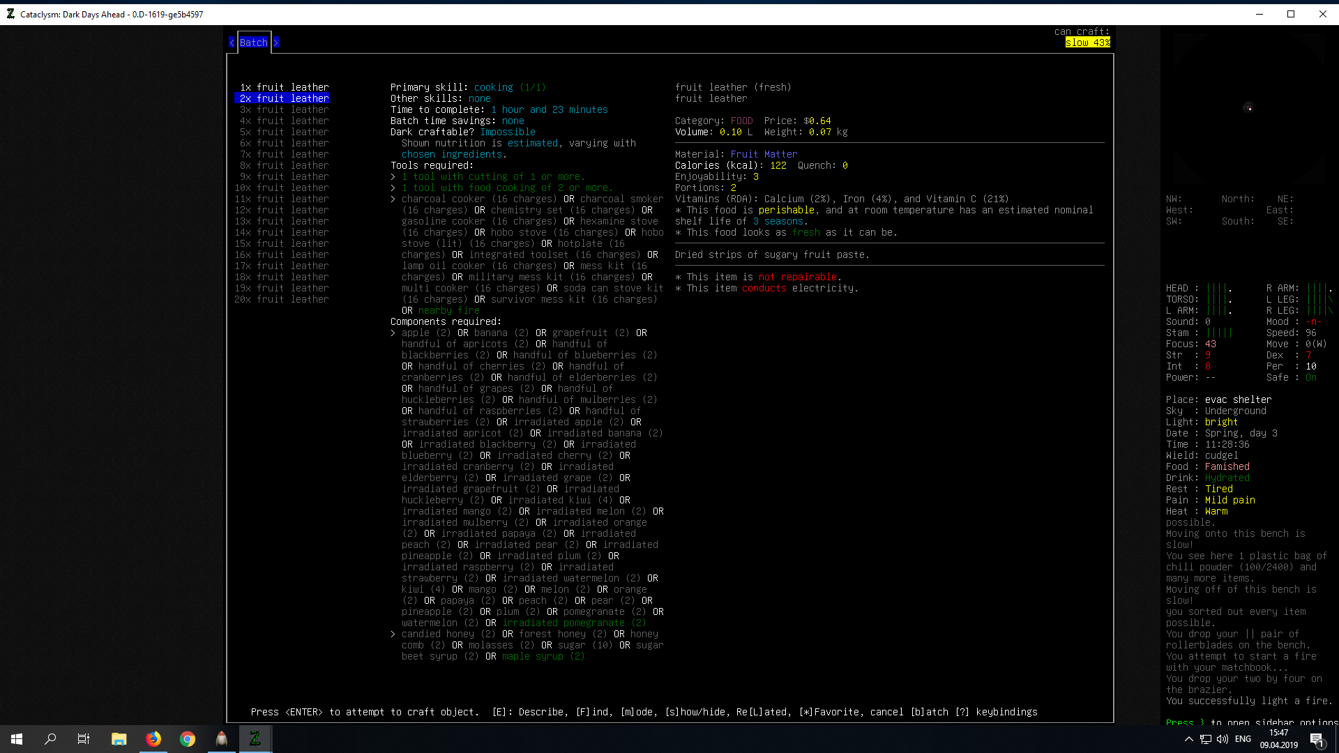 Crash while crafting! · Issue #29414 · CleverRaven/Cataclysm-DDA · GitHub