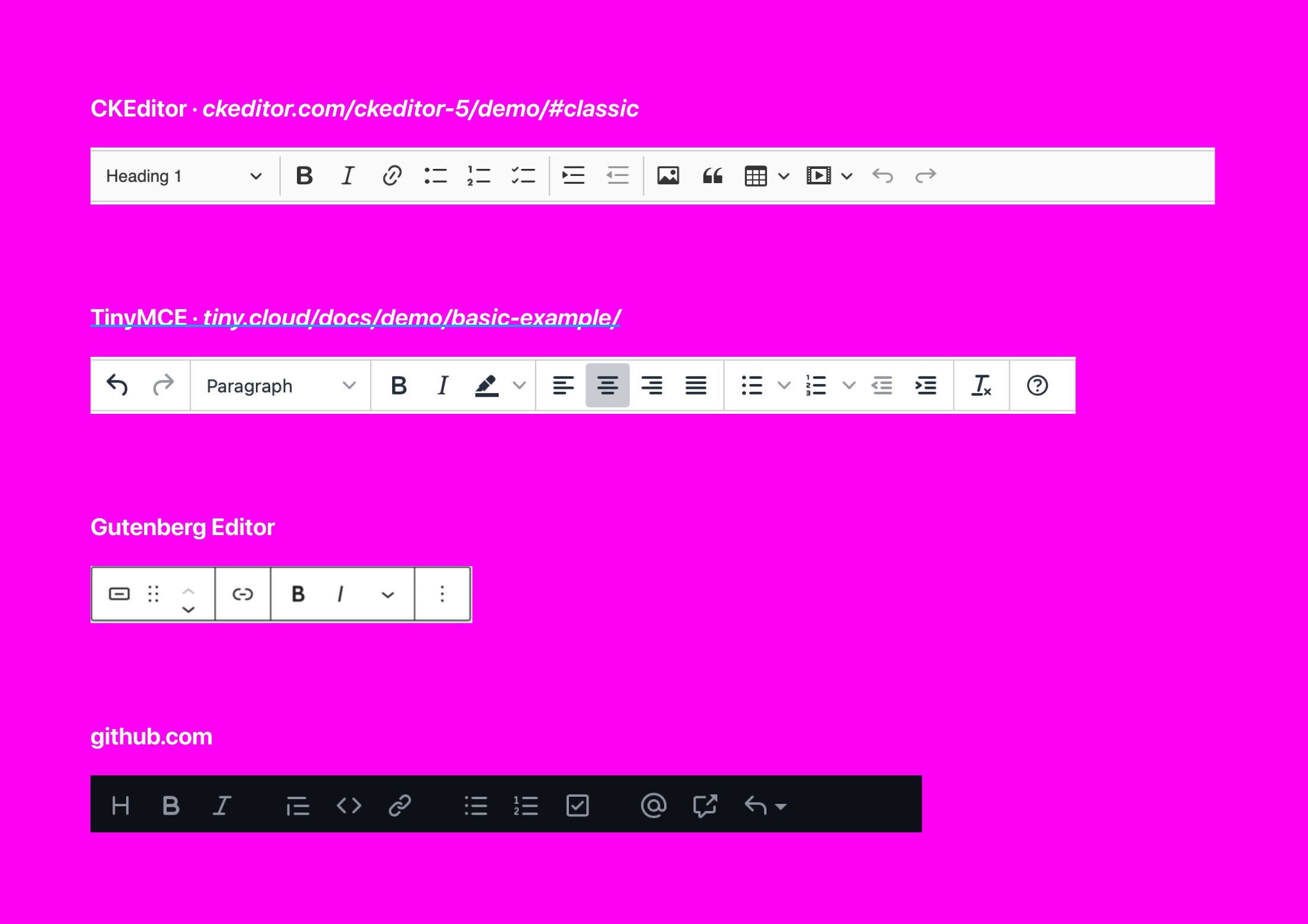 Usability improvement Use dividers for toolbar groups on landing page
