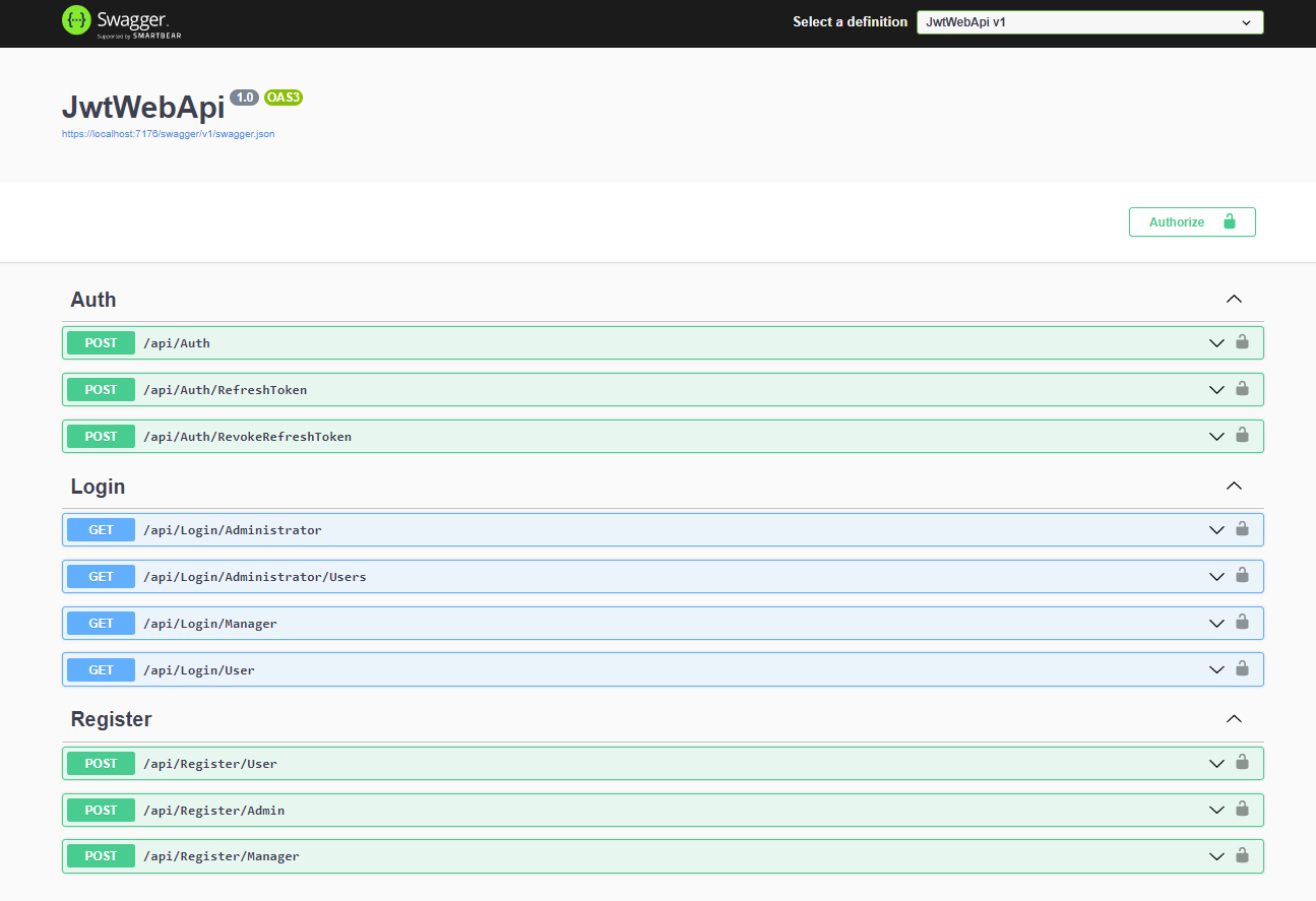 GitHub - rington/JwtWebApiProject