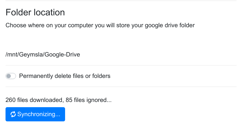 Unable to sync to Google Drive · Issue #64 · liberodark/ODrive · GitHub