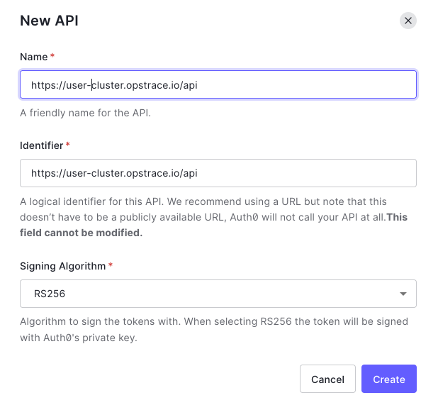 User guide: custom Auth0 integration · opstrace/opstrace Wiki · GitHub