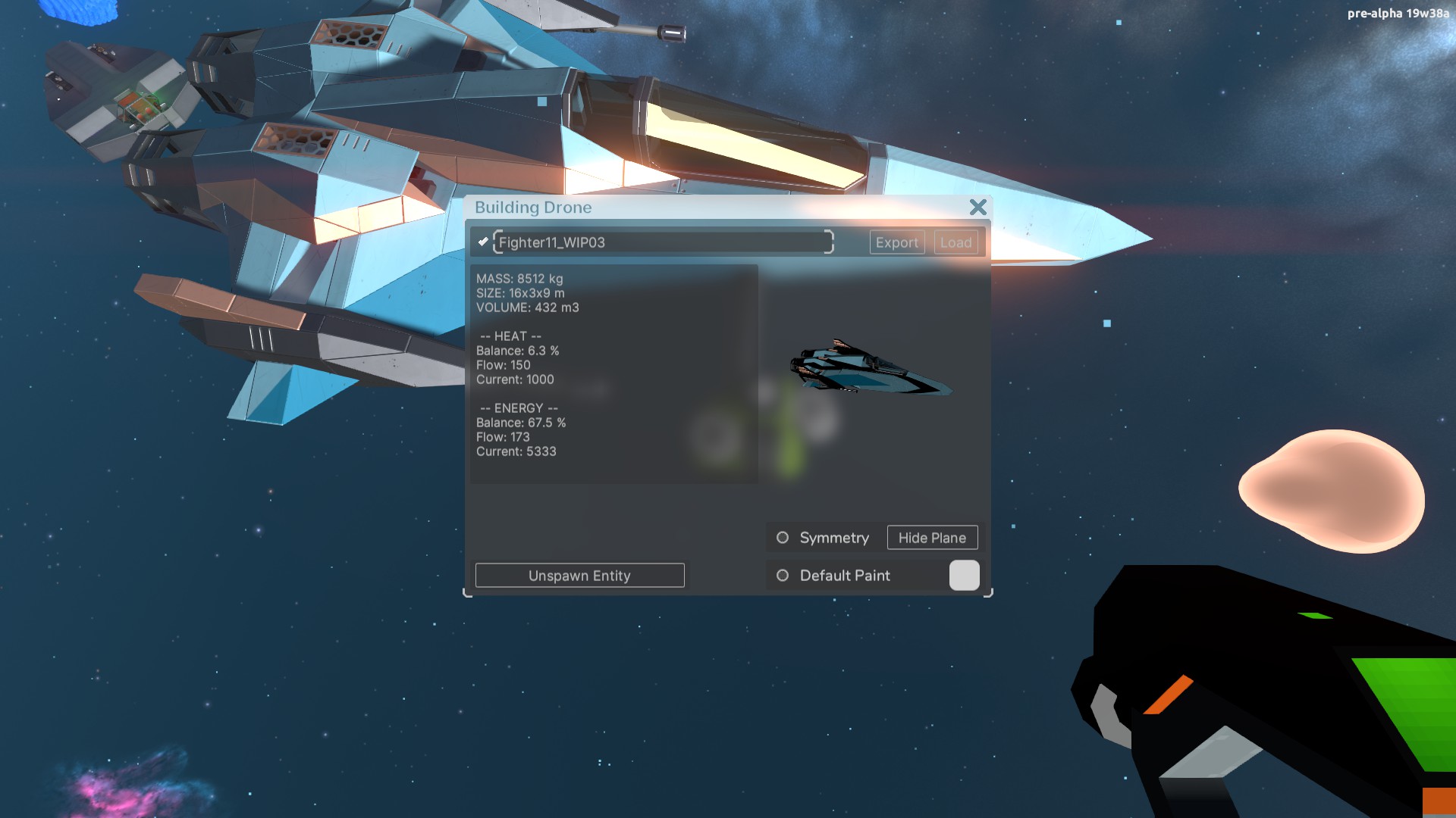  bug can t change entity name issue 1421 tsunamayo starship evo