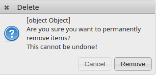 delete confirmation dialog [object Object] · Issue #2388 · Studio-42 ...