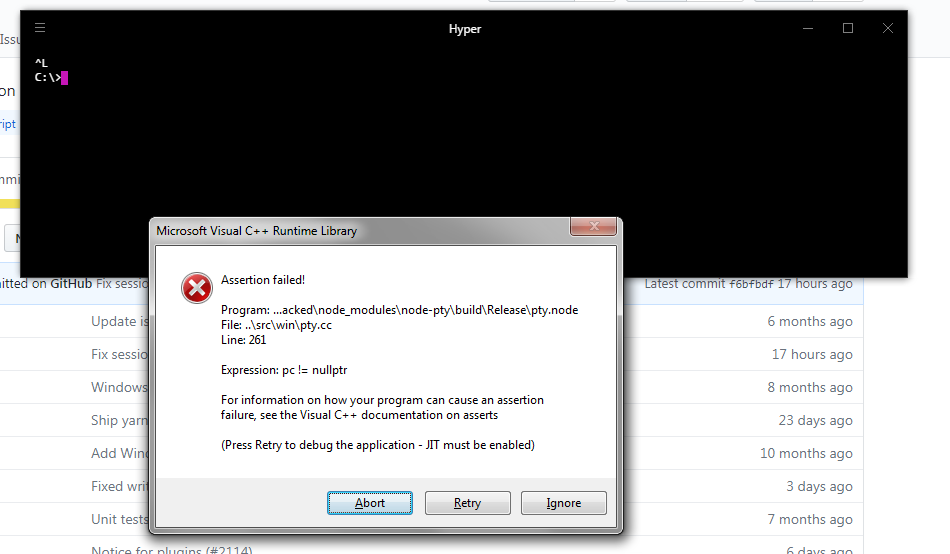 Crash on AltGr+W or Ctrl+Alt+W · Issue #2179 · vercel/hyper · GitHub