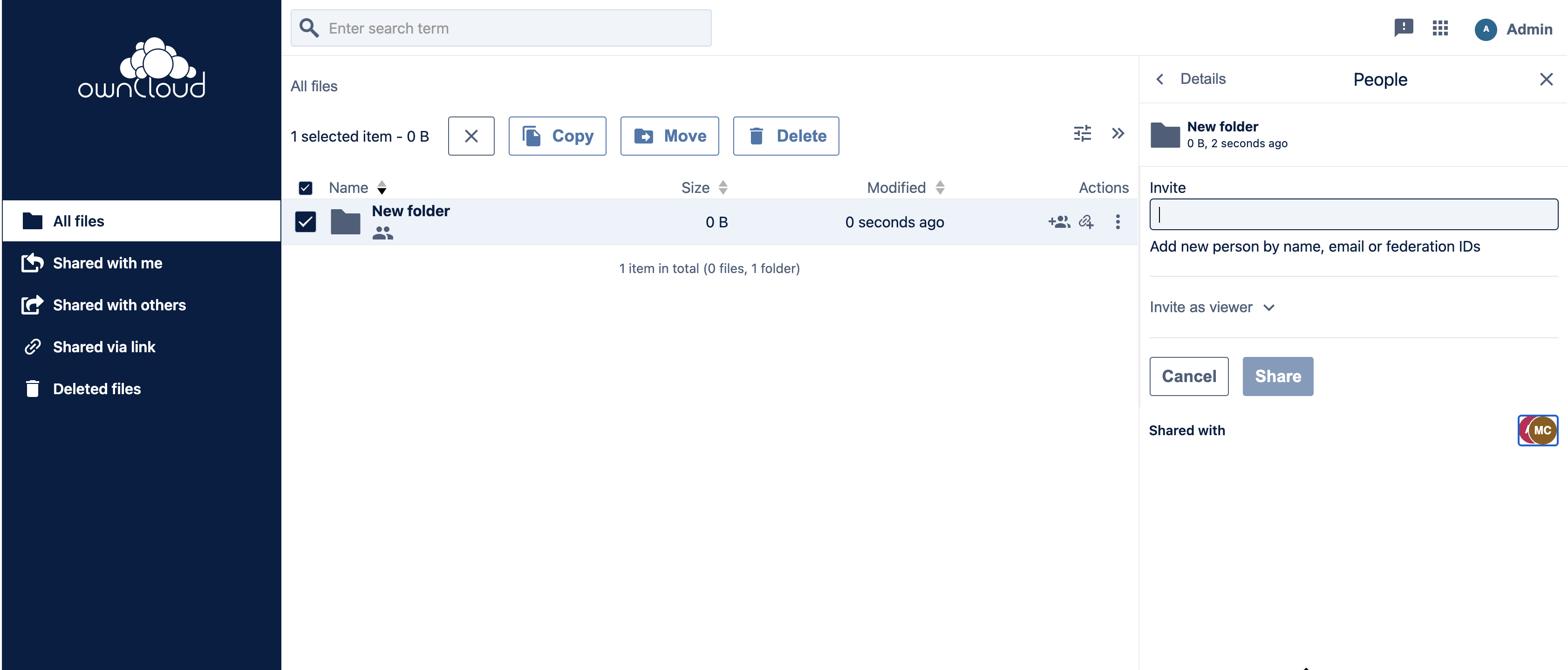 Sidebar "People": Unite into 1 panel · Issue #5797 · owncloud/web · GitHub
