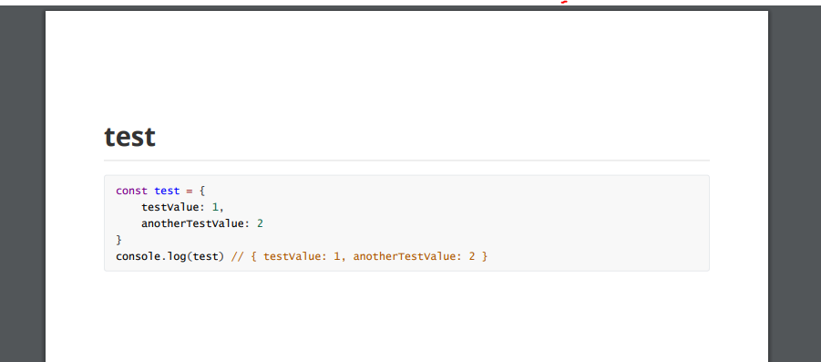 PDF exporting is not working correctly when using code block · Issue ...