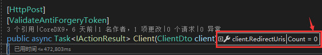 Client admin error, "RedirectUris" will be lost on save client. · Issue ...
