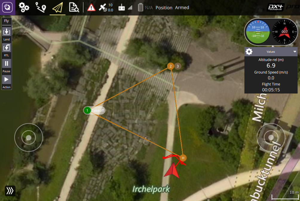 Virtual Joystick issue in HITL Simulation · Issue #9346 · PX4/PX4 ...