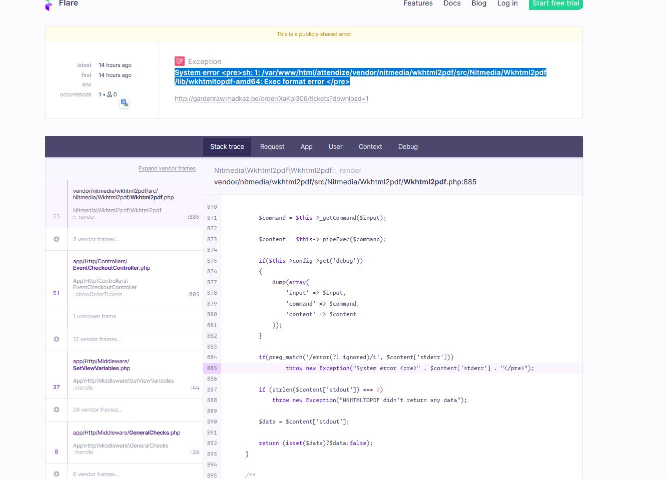 [BUG] Error generating PDF - wkhtml2pdf · Issue #817 · Attendize ...