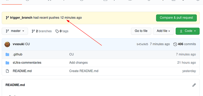 Push to branch not triggering workflow · community · Discussion #26433 ...