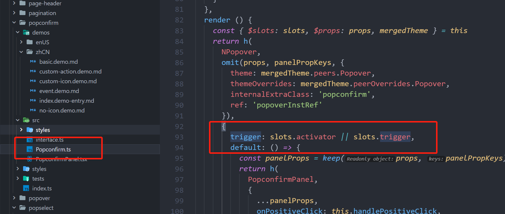 why dropdown slot trigger is default · Issue #47 · tusen-ai/naive-ui ...