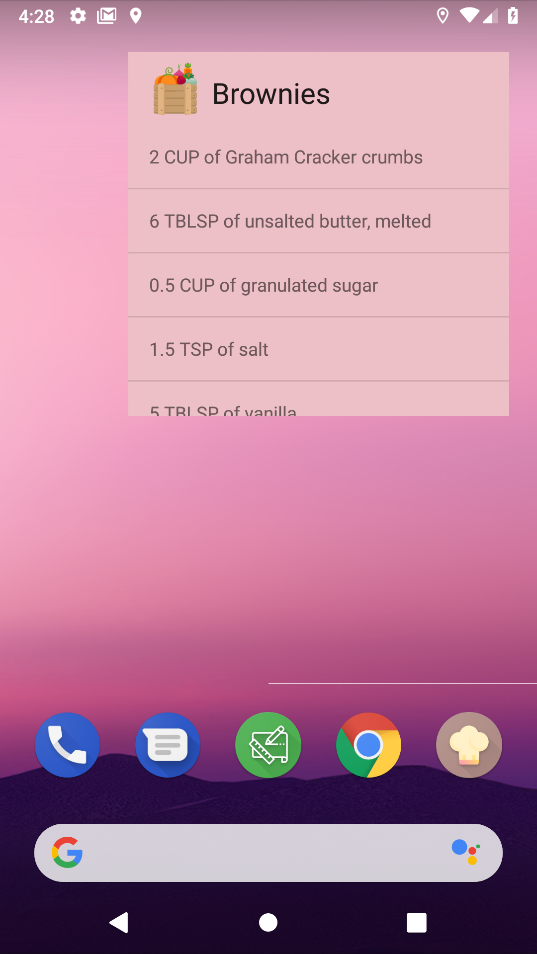 GitHub - kundank191/RecipieApp: My submission for Udacity Baking App ...