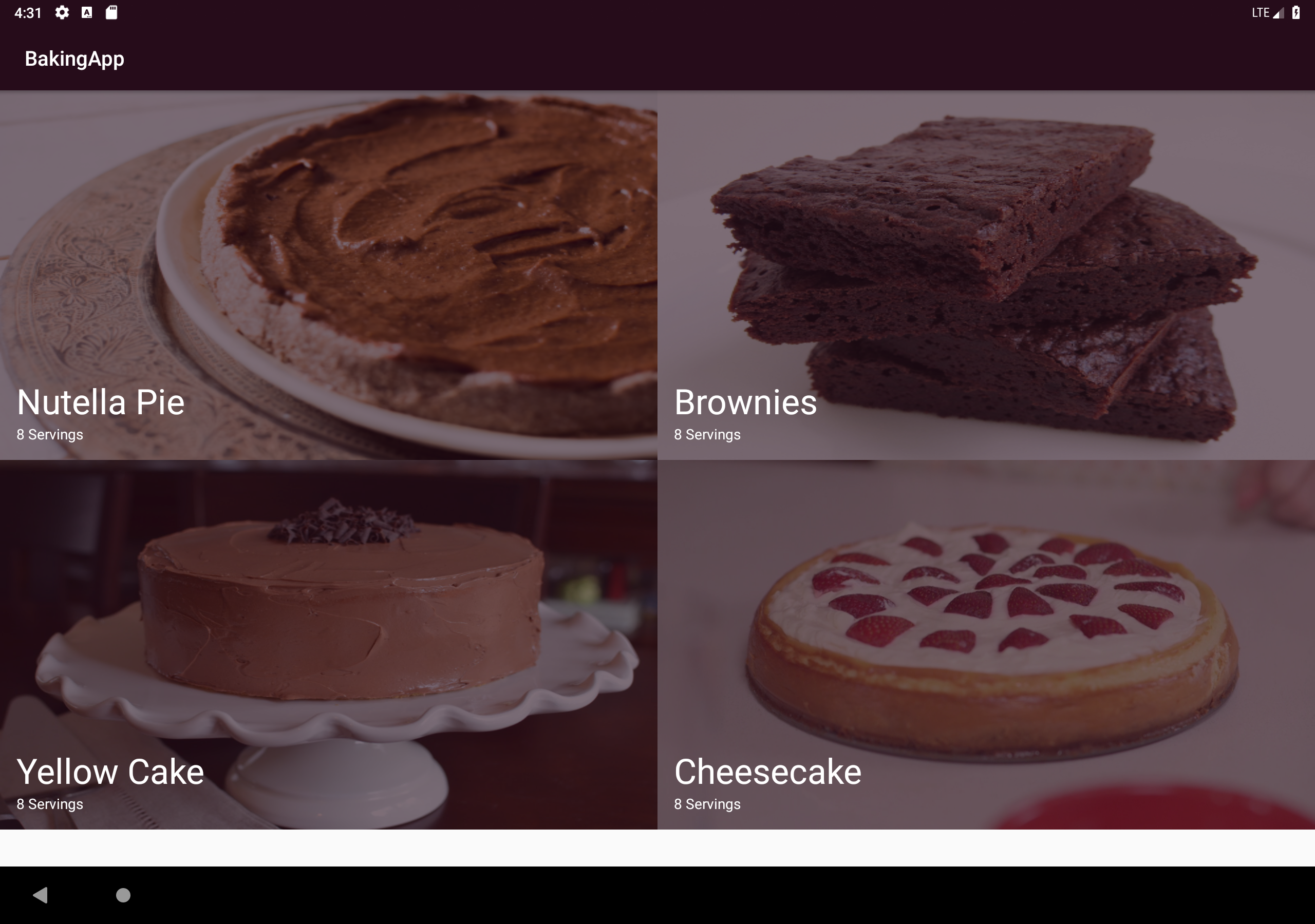 GitHub - kundank191/RecipieApp: My submission for Udacity Baking App ...
