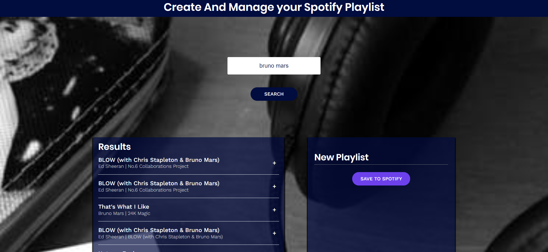 GitHub - mahlet121/SpotifyPlaylist