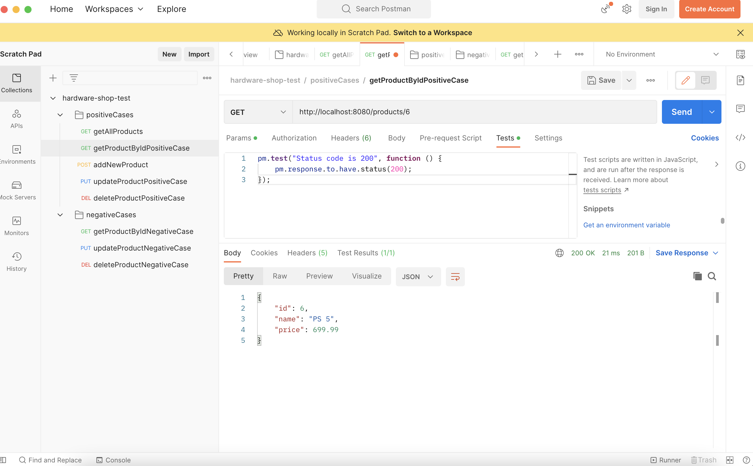 GitHub - danzo007/ProductREST: REST CRUD API program to keep track of ...