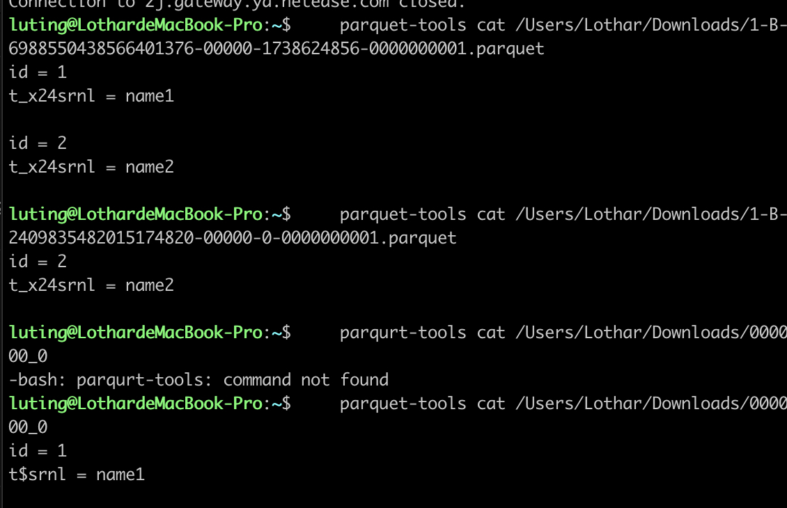 [Bug]: Adapt hive table schema has 