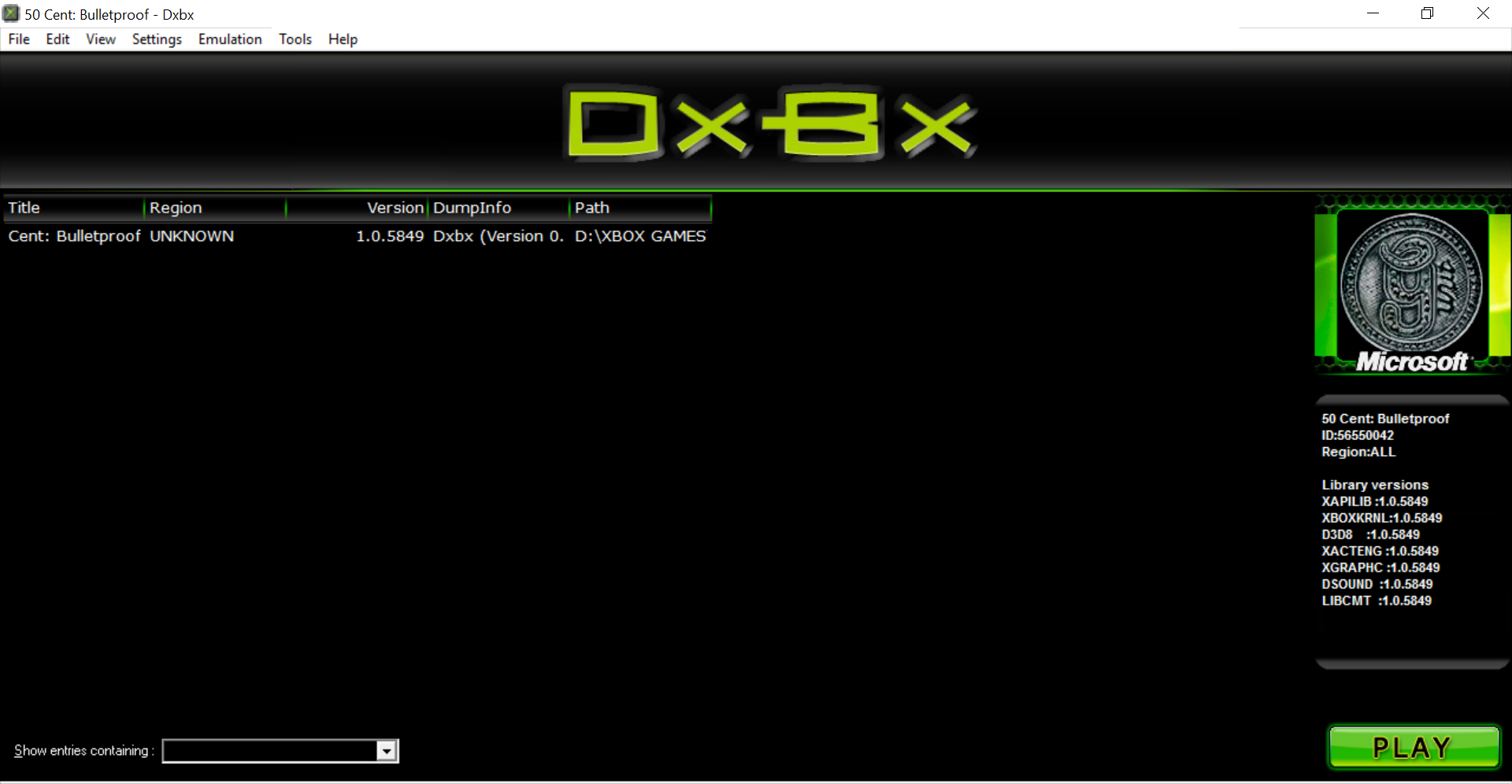 25 to life [?] [?] · Issue #33 · Cxbx-Reloaded/game-compatibility · GitHub
