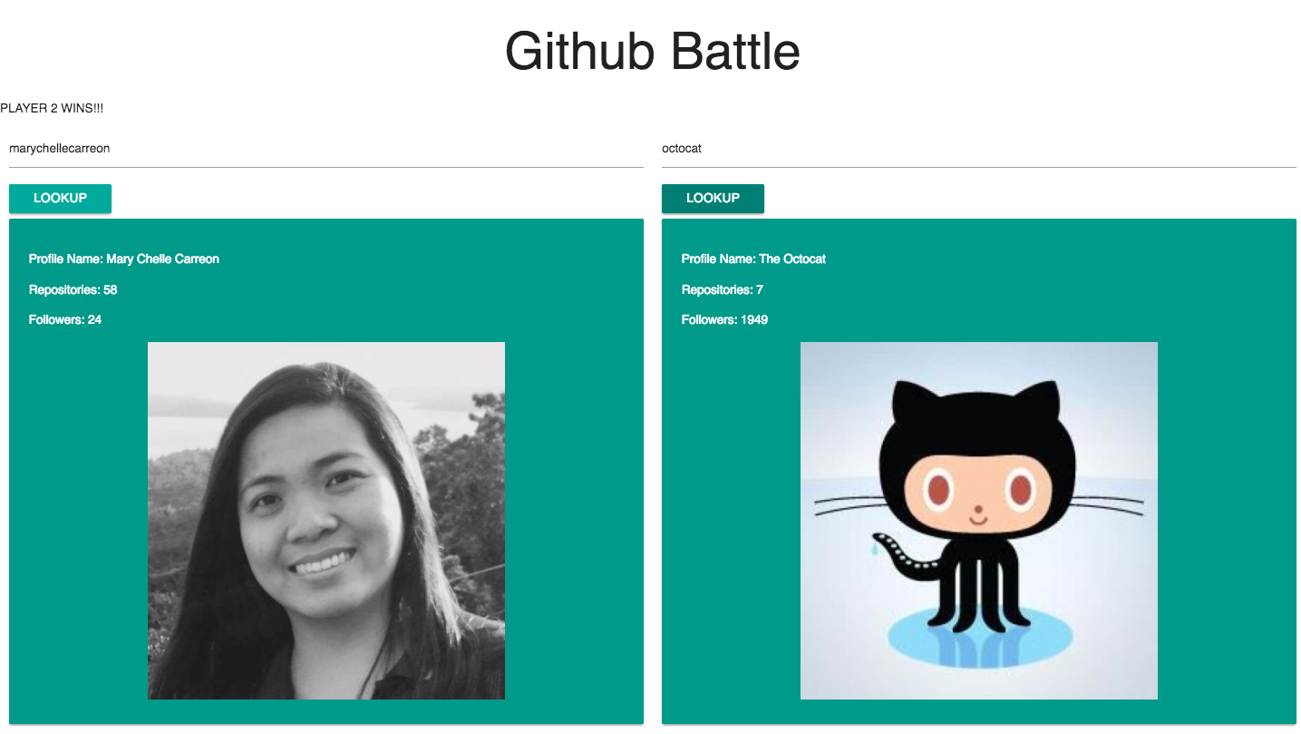 GitHub - marychellecarreon/Reactjs_Github-Battle