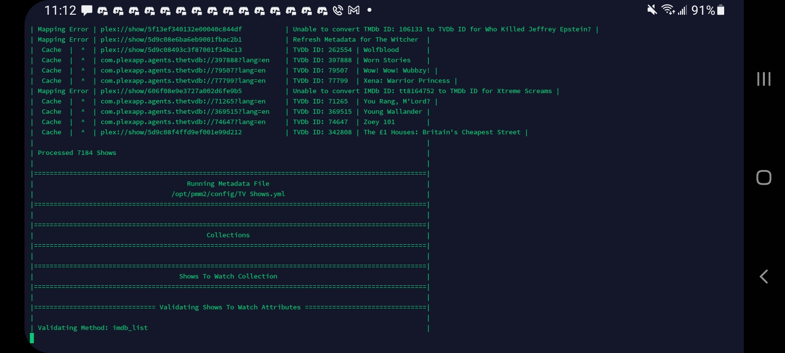 ImdbID mapping/conversion errors · Issue #339 · Kometa-Team/Kometa · GitHub