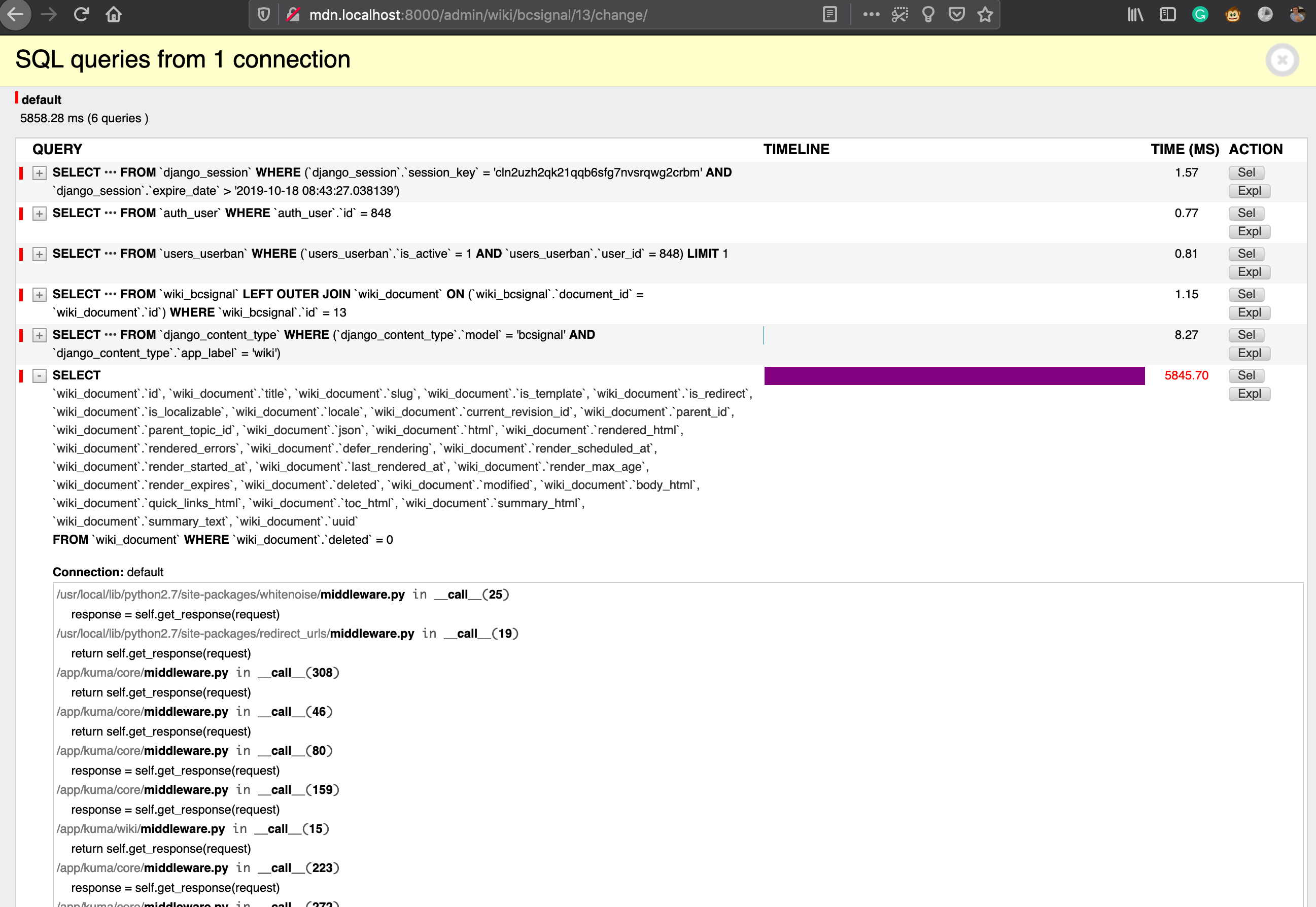 504 errors in Admin console · Issue #6002 · mdn/kuma · GitHub