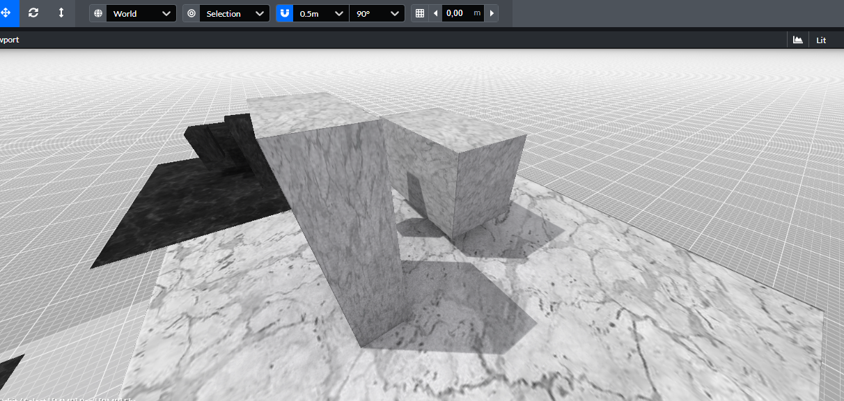 Lightmaps ONLY work on spoke AND NOT on hub · Issue 3364 · mozilla