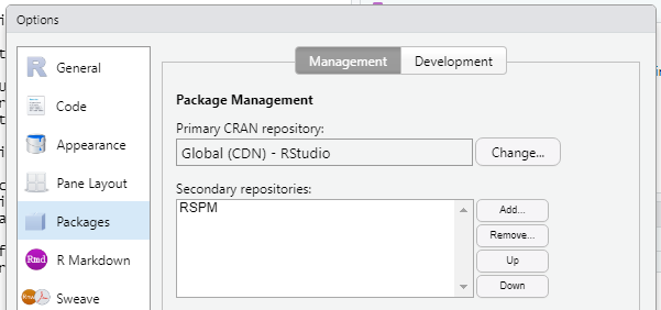 Installing package from Enterprise RStudio Package Manager · Issue ...