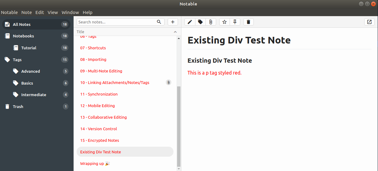 Isolate a note's · Issue #173 · notable/notable · GitHub