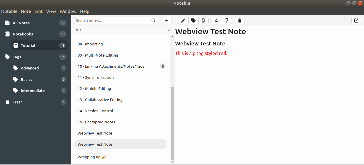 Isolate a note's · Issue #173 · notable/notable · GitHub