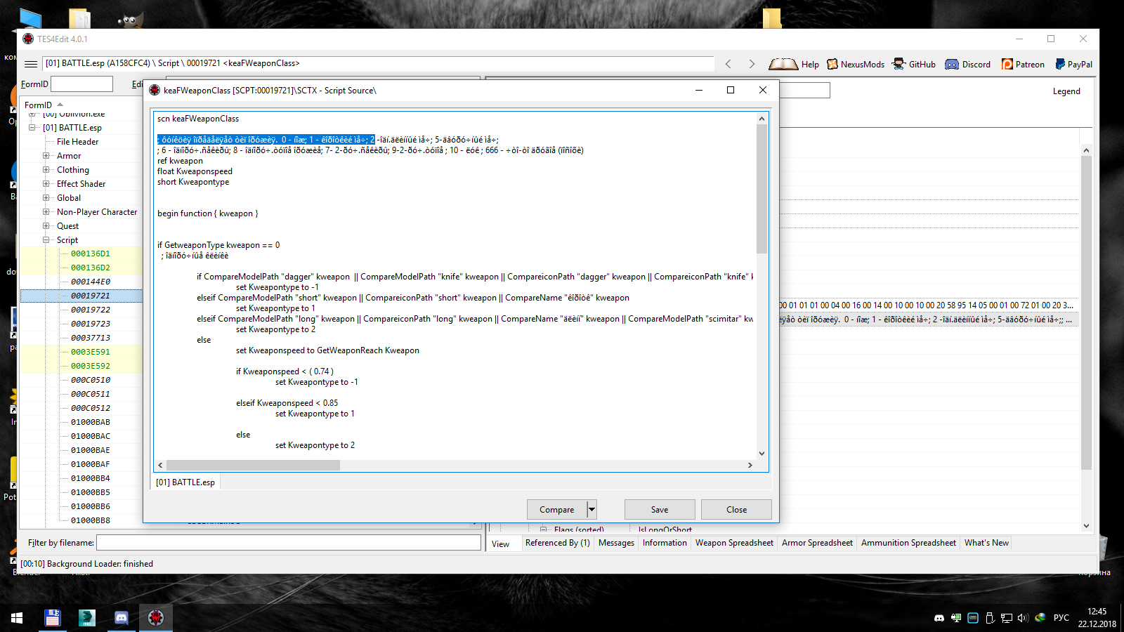 Wrong codepage in scripts window · Issue #623 · TES5Edit/TES5Edit · GitHub
