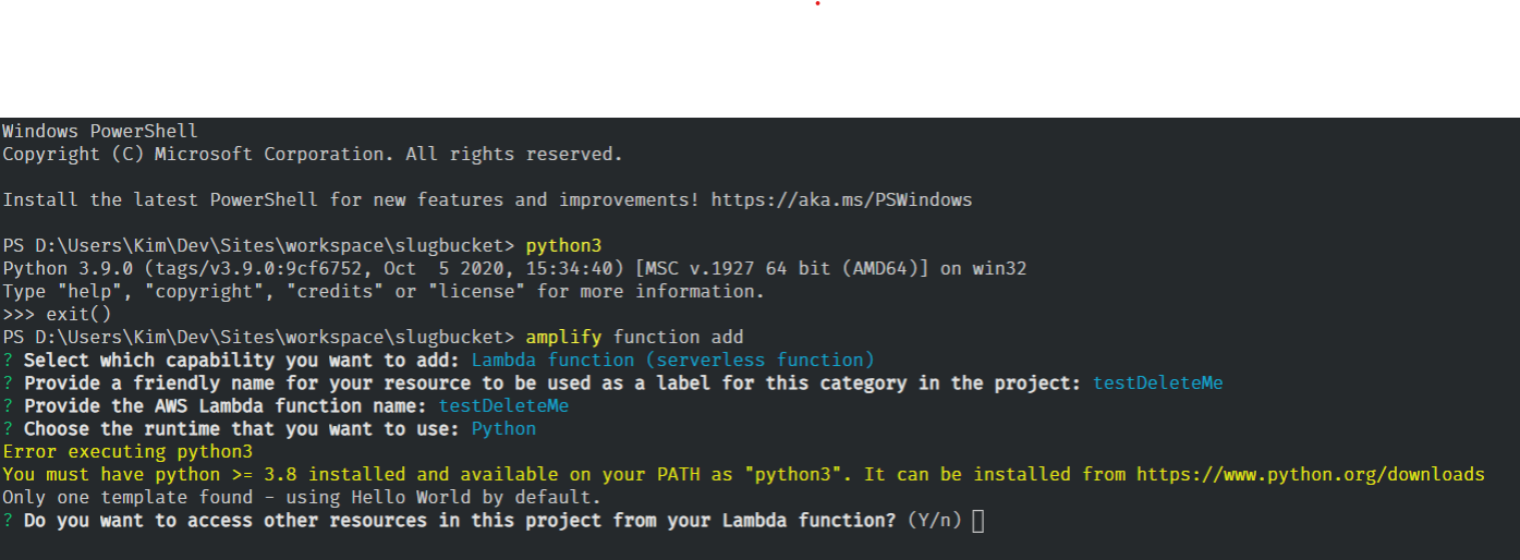 Can't create a lambda function with python runtime · Issue #5662 · aws ...