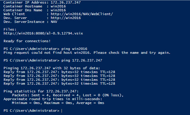 Cannot find host container · Issue #69 · microsoft/nav-docker · GitHub