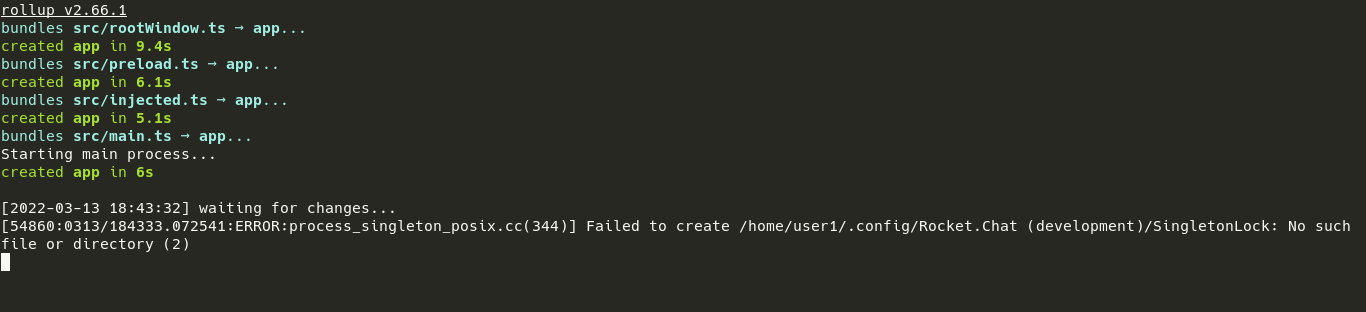 Not able to build the client on Linux · Issue #2336 · RocketChat/Rocket ...