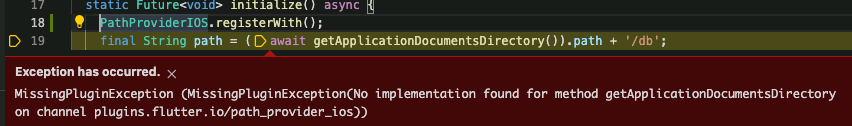 PathProvider in ios with flutterbackgroundservice does not work · Issue ...