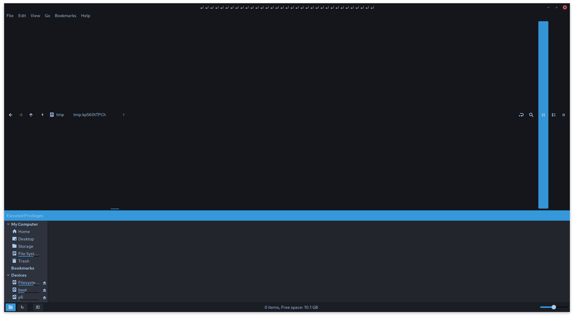 [UI/UX] Extremely wide navbar with directories with newlines in them ...