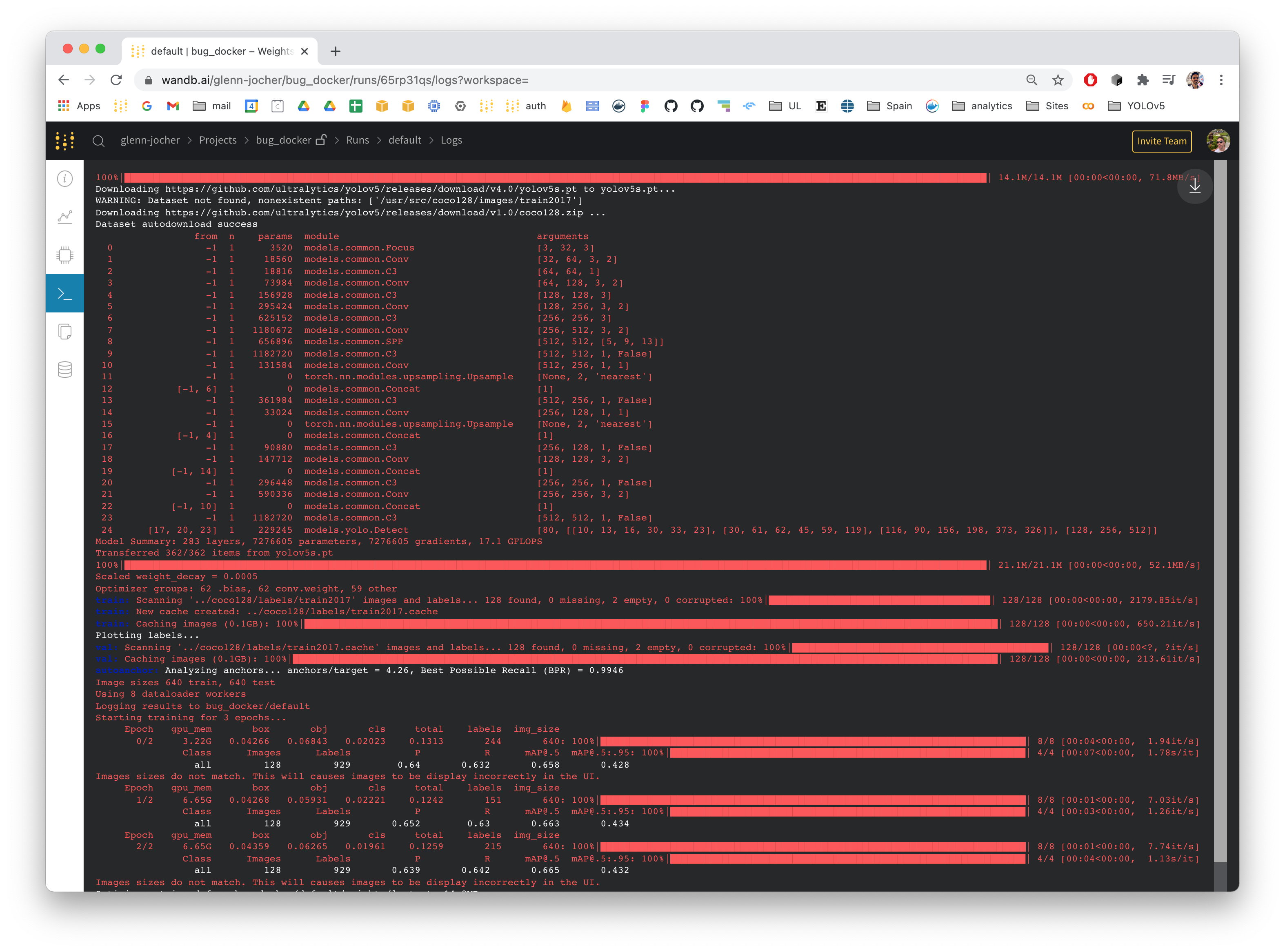 W&B Bug Report: print() output missing from Logs panel · Issue #2756 ...