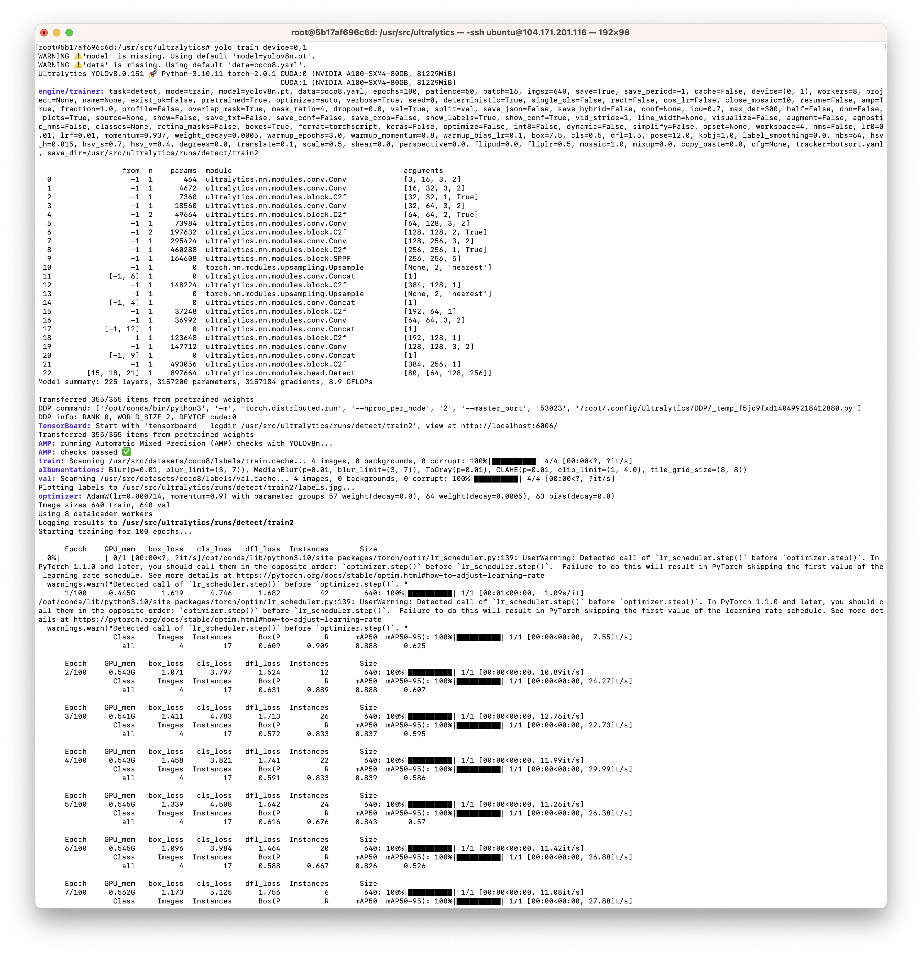 Multiple GPU · Issue #4261 · ultralytics/ultralytics · GitHub