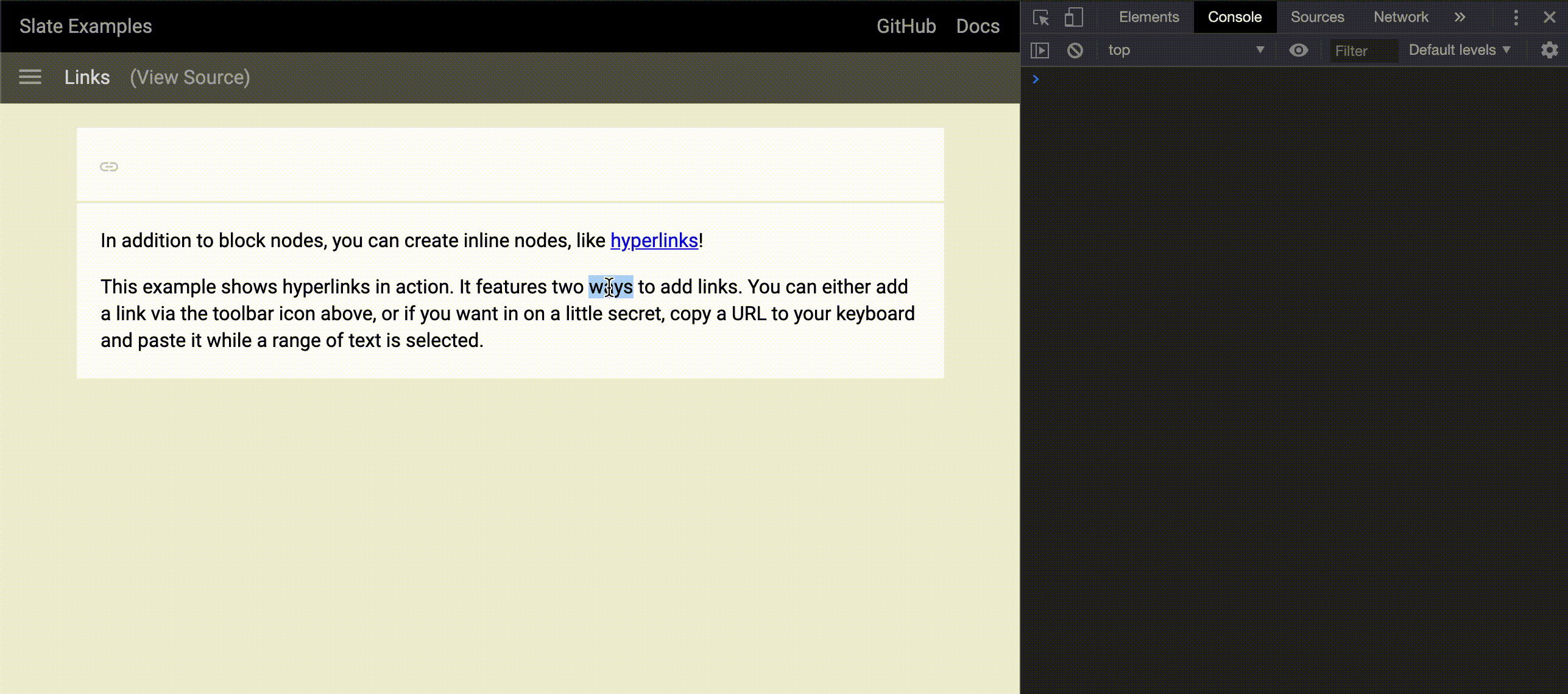Inline selection is broken (slate@0.47) · Issue #2779 · ianstormtaylor ...