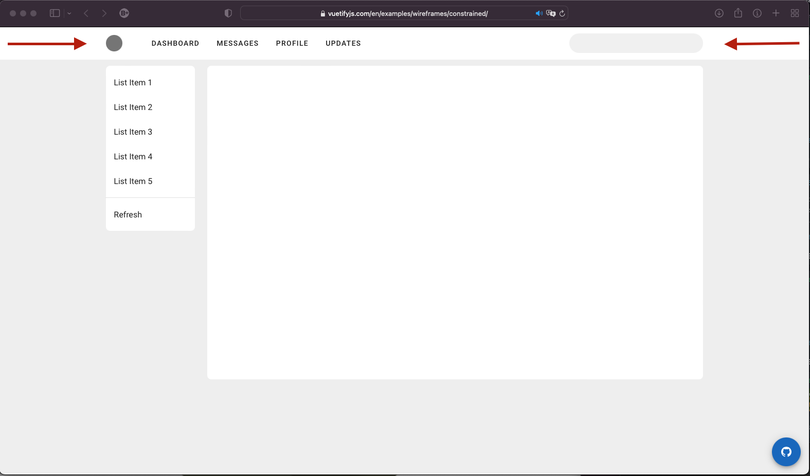 [Bug Report][3.0.0beta.0] VAppBar wrong width when inside vcontainer