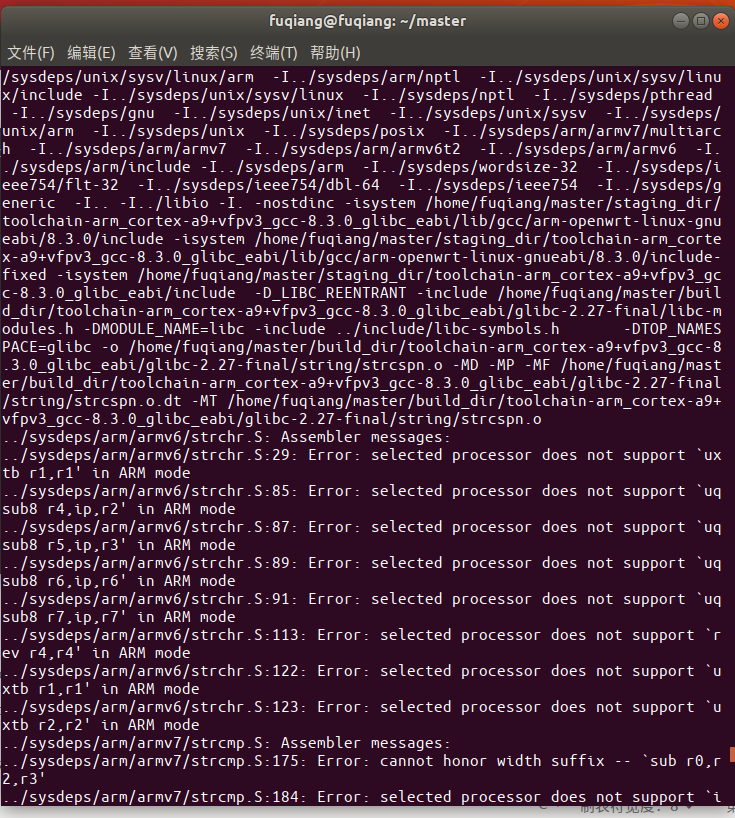 Toolchain compilation error · Issue #8419 · openwrt/packages · GitHub