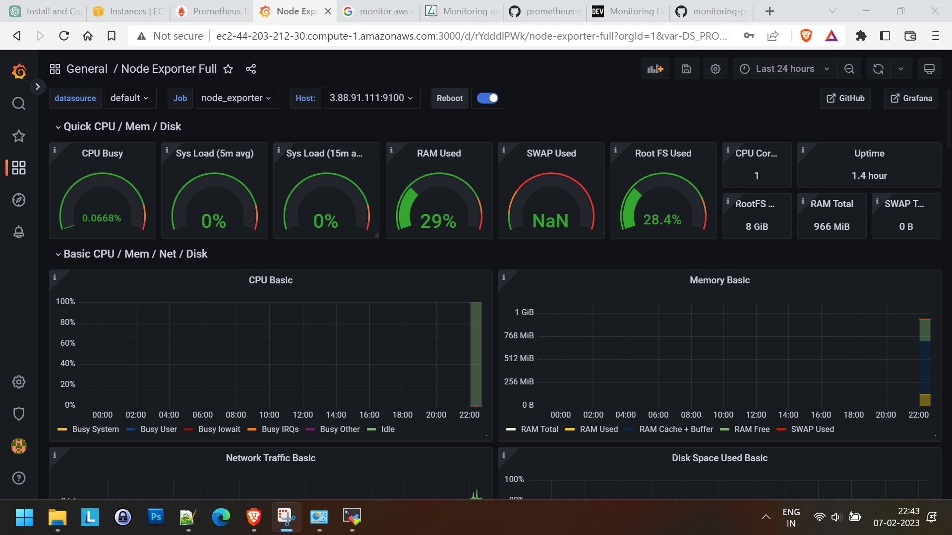 GitHub - udaykiran521/monitoring-promethues-grafana: Setting up ...