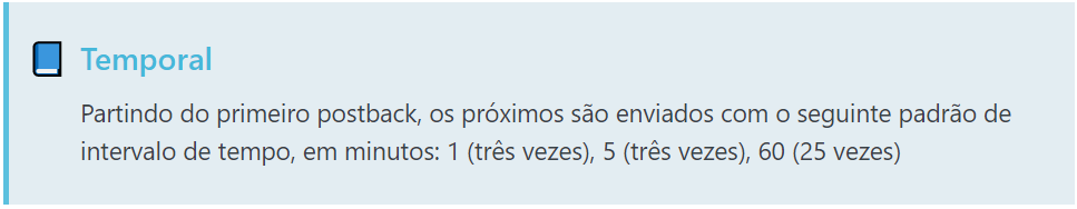 Retentativa Postback