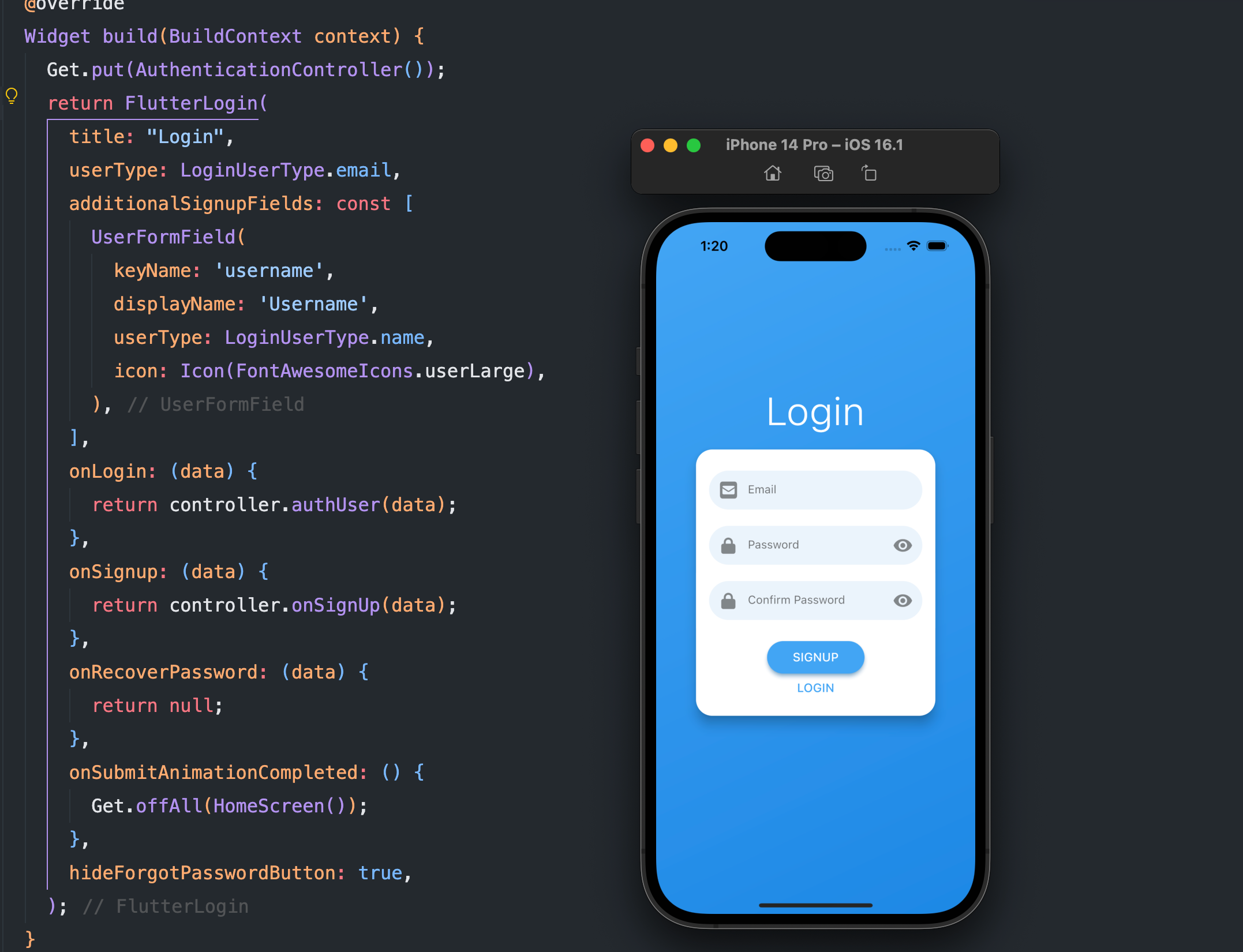 AdditionalSignupFields Not Showing Issue 378 NearHuscarl flutter 