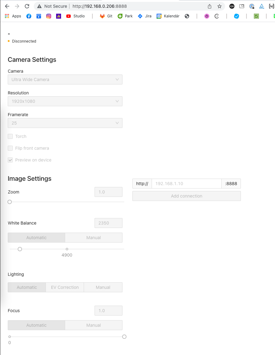 Remote control · Issue #75 · wtsnz/obs-ios-camera-source · GitHub