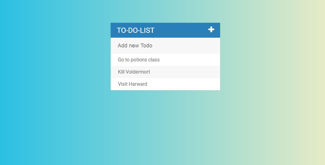 GitHub - aditya-kumar-singh/To-do-list: A Simple to-do-list created ...
