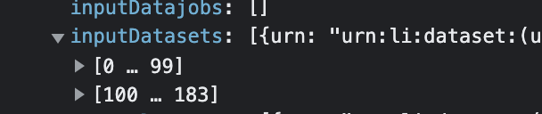 UI only shows up to 99 inputDatasets of a DataJob in lineage · Issue ...