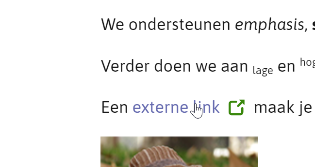 Consequente styling van anchor links in lopende tekst · Issue #895