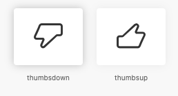 Filled thumbs up and down · Issue #163 · microsoft/vscode-codicons · GitHub